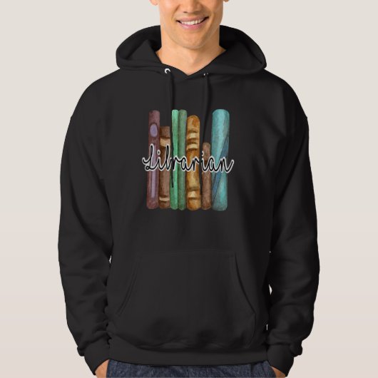 Veste À Capuche Bibliothécaire Tee (Devant)