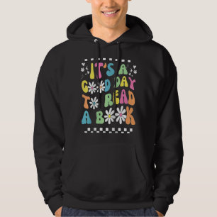 Veste À Capuche Bibliothèque C'est le bon jour pour lire Livre Lec