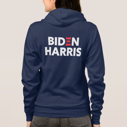 Veste À Capuche Biden / Harris Election Support Zip-Up (Dos)