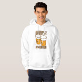 VESTE À CAPUCHE BIÈRE (Devant entier)