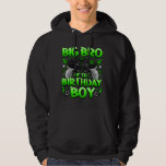 Veste À Capuche Big Bro of the Birthday Boy Matching Family Brothe<br><div class="desc">Grand frère de l'anniversaire garçon jumelé famille frère</div>