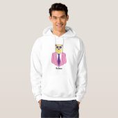 Veste À Capuche Big Bruno - Ours en rose Suite (Devant entier)