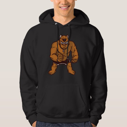 Veste À Capuche Big Pitbull (Devant)