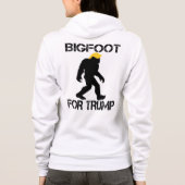 Veste À Capuche Bigfoot pour les élections de Trump 2024 (Dos)