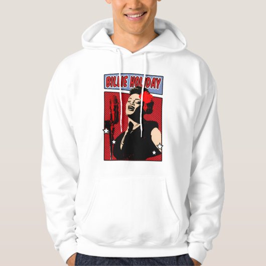 Veste À Capuche Billie Holiday (Devant)