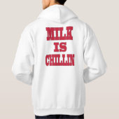 Veste À Capuche Billin supérieur/lait est Chillin (audio deux) (Dos)