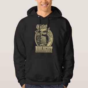Veste À Capuche Biologiste marin requin-marteau biologie marine O