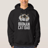 Veste À Capuche Birman cat dad (Devant)