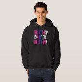 Veste À Capuche Bisexual Bi Pride Drapeau Les Deux (Devant entier)