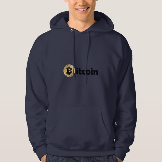 Veste À Capuche Bitcoin (Devant)