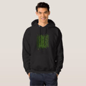 Veste À Capuche Bitcoin Data Mining Code Nyse Office (Devant entier)