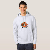 Veste À Capuche Bitcoin : Pas de seconde chance (Style 3) (Devant entier)
