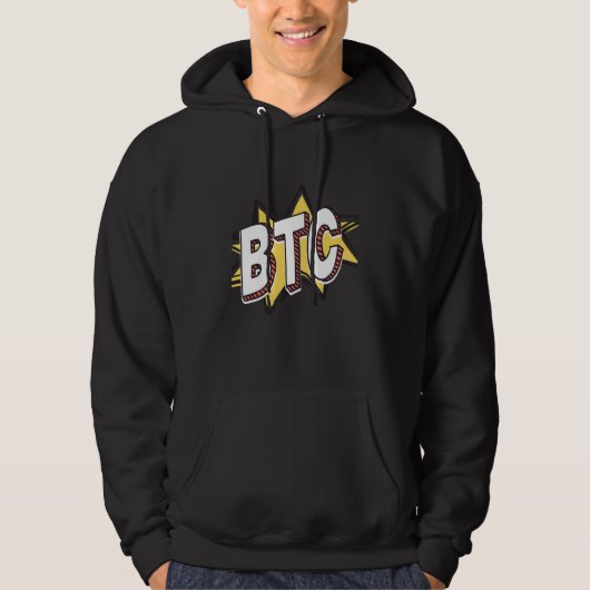Veste À Capuche Bitcoins Gold pour Bitcoiner Crypto Miner 2 (Devant)