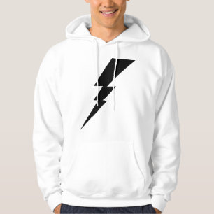 Veste À Capuche Black Flash Lightning Bolt Hommes