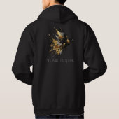 Veste À Capuche Black & Gold Collection (Dos)