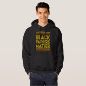 Veste À Capuche Black History Month Black Fathers Matter (Devant entier)