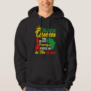 Veste À Capuche Black Queen The Most Powerful Piece in the Game Wo