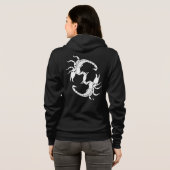 Veste À Capuche Black & White Letter S (Dos entier)