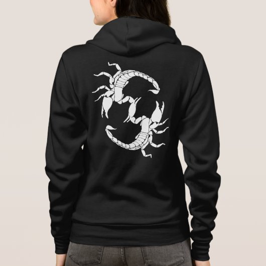 Veste À Capuche Black & White Letter S (Dos)
