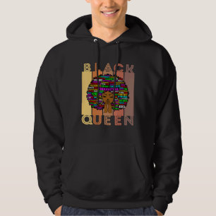 Veste À Capuche Black Women Melanin Enseignante Queen Afro Black G