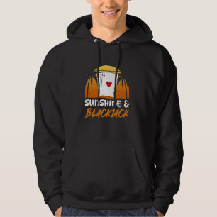 Veste À Capuche Blackjack Casino SUNSHINE ET BLACKJACK Vegas Vint