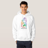 Veste À Capuche Blacksburg New School Rainbow Classes Art Logo (Devant entier)
