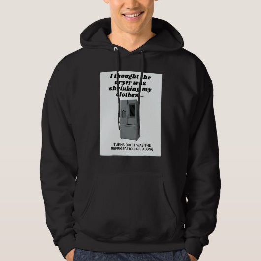 Veste À Capuche Blague de papa (Devant)