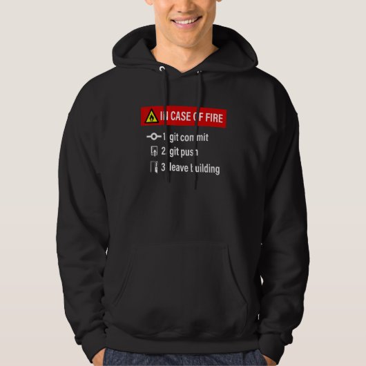 Veste À Capuche Blague de programmeur Web Software Developer Git C (Devant)