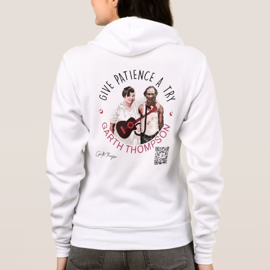 Veste À Capuche blanc (Dos)