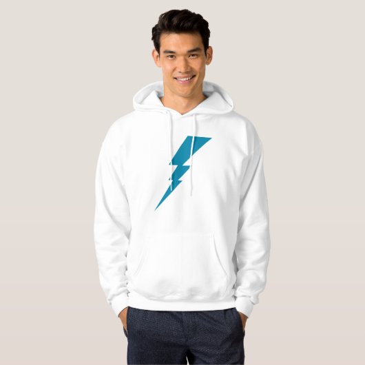 Veste À Capuche Bleu éclair (Devant entier)