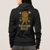 Veste À Capuche Blockchain Bully™ Bitcoin pour les rebelles de la (Dos)