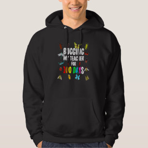 Veste À Capuche Blog Mon Enseignant Pour 100 Jours Drôle 100E Jour