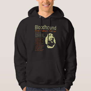 Veste À Capuche Bloodhound Best Human Trainer N'Importe Quel Homme