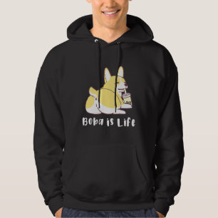 Veste À Capuche Boba Est Le Corgi De Vie Mais Heureux