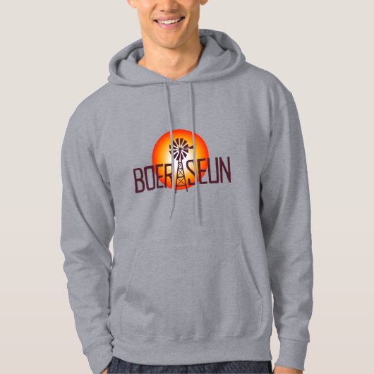 Veste À Capuche BOERSEUN Windpomp Afrikaans Saffa Expat (Devant)