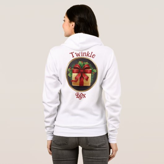 Veste À Capuche Boîte à ongles (Dos entier)