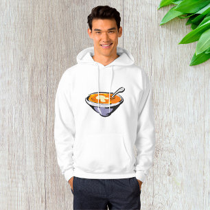 Veste À Capuche Bol soupe de tomate avec cuillère