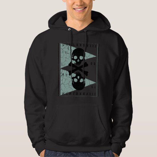 Veste À Capuche Bones and Skulls Pirate (Devant)