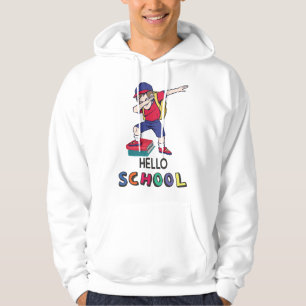 Veste À Capuche Bonjour école
