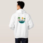 Veste À Capuche Bonjour l'été (Dos entier)