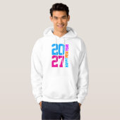 Veste À Capuche Bonne année 2027 (Devant entier)