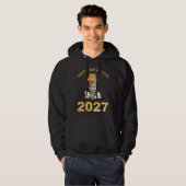 Veste À Capuche Bonne année Mia 2027 (Devant entier)