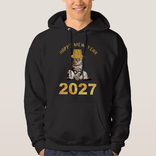 Veste À Capuche Bonne année Mia 2027 (Devant)