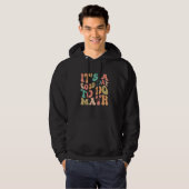 Veste À Capuche Bonne journée pour faire des maths Groovy Prof de (Devant entier)
