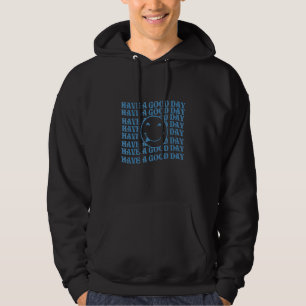 Veste À Capuche Bonne Journée Retro Smile Face Happy Face Aesthe