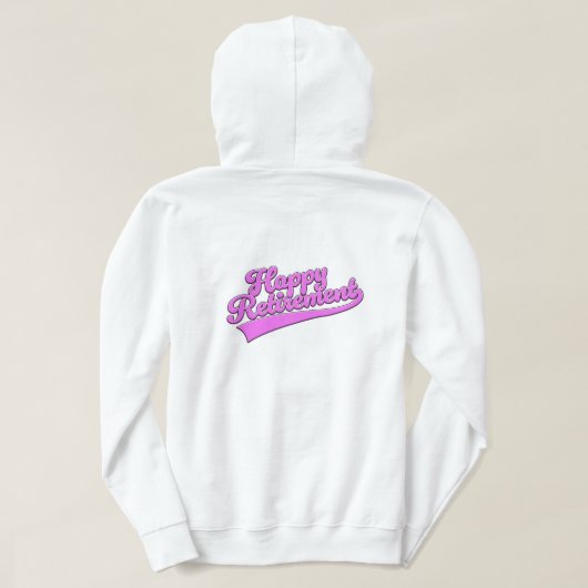 Veste À Capuche Bonne retraite (Design dos)