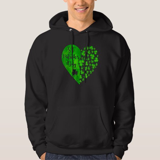 Veste À Capuche Bonne St Patrick's Day Drôle Saint Patrick Irish G (Devant)
