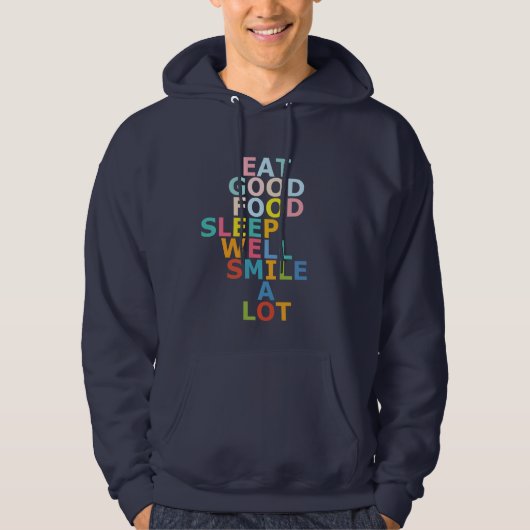 Veste À Capuche Bonne vie (Devant)