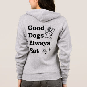 Veste À Capuche Bons Chiens Mangent Toujours GDAE Théorie Musicale