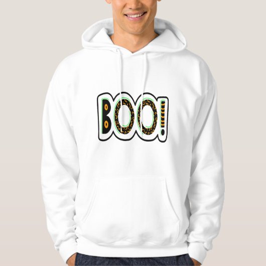 Veste À Capuche BOO Halloween (Devant)